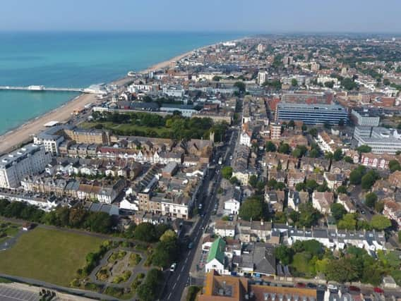 Worthing town centre