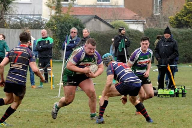 Dave Sweeney - Bognor's MoM and scorer of all their points