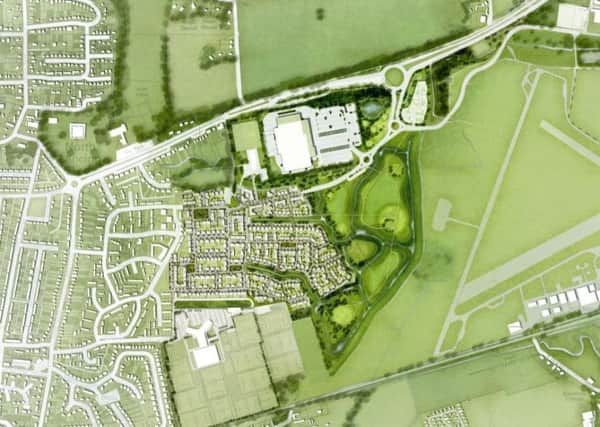 New Monks Farm plans. Photo: Adur District Council