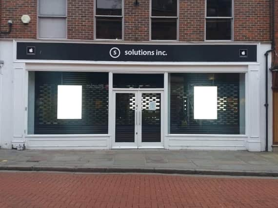 The Solutions.Inc store in Chichester is now closed