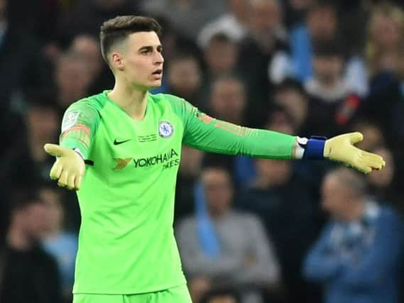 Chelsea goalkeeper Kepa Arrizabalaga. Picture by Michael Regan / Getty Images