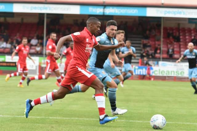 Lewis Young's deflected goal saw Crawley claim a point last week