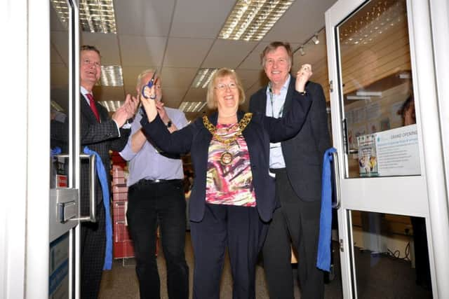 Langney Community Library official opening. Image licensed to Langney Shopping Centre  Photo by Andy Butler