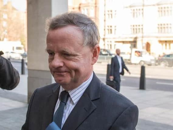 Pilot Andy Hill arriving at court. Picture: Getty Images