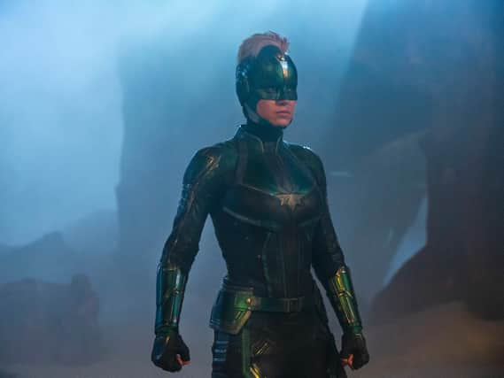 Brie Larson in Captain Marvel