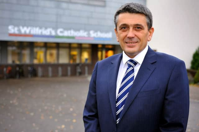 Michael Ferry, head of St Wilfrid's School, Crawley