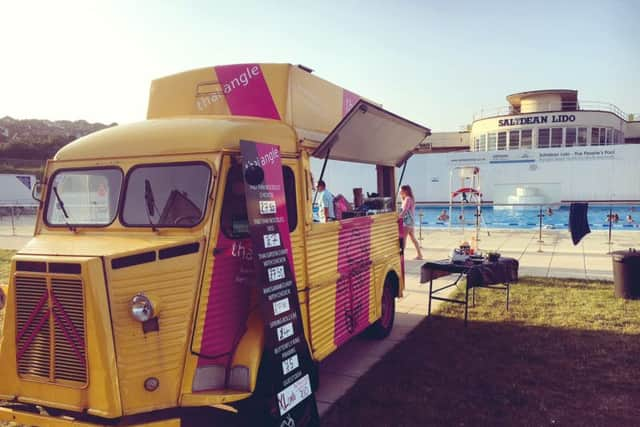 ThaiAngle's 1957 split-screen Citroën H food truck. Reproduced with permission from Lonely Planet © 2019