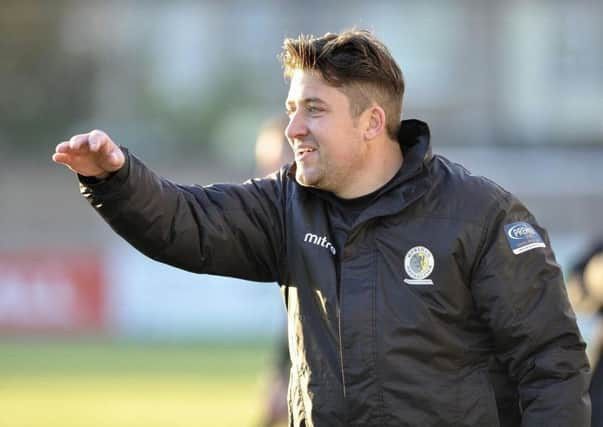 Football, Bostik League South Division: Horsham v Hythe. Dominic Di Paola . Pic Stephen Goodger. DSC_3053