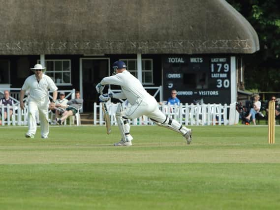 Goodwood - an idyllic setting for cricket