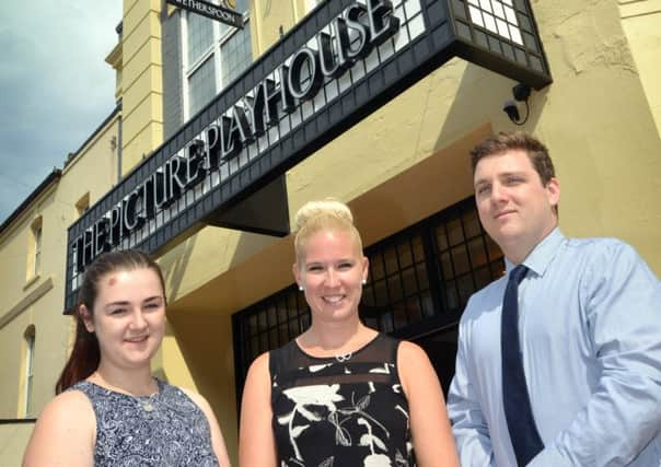 Wetherspoon, Bexhill.

L-R Carly Evans (Shift Leader), Becky Dunkley (Pub Manager) and Michael Selmes (Shift Manager). SUS-170607-104521001