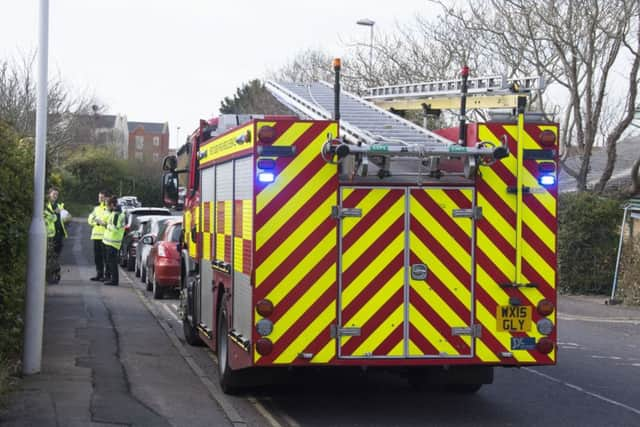 W13C Worthing ambulance station evacuated SUS-190327-124945001