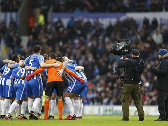 Brighton and Hove Albion set to lose out in new Premier League TV deal