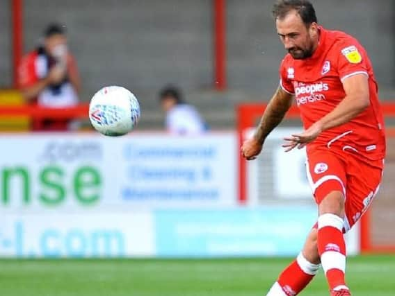 Crawley Town midfielder Josh Payne. Picture by Steve Robards