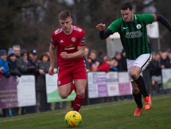 Callum Kealy scored Worthing's third