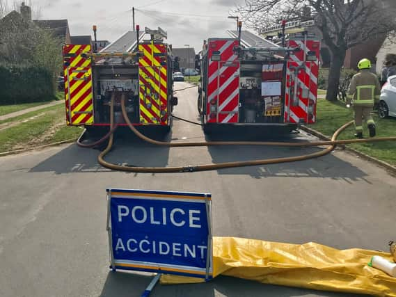 Canal Road fire