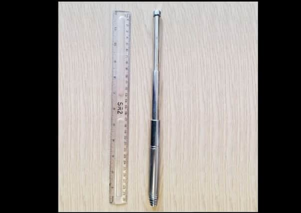 Baton found in Pondtail Park. Photo by Horsham Police