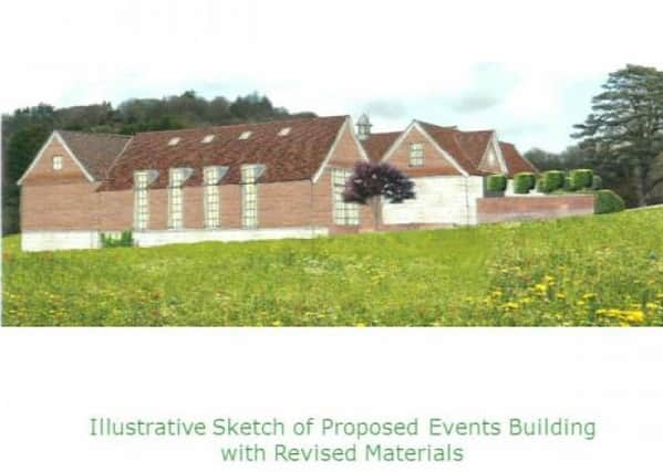 Artist's impression of new building