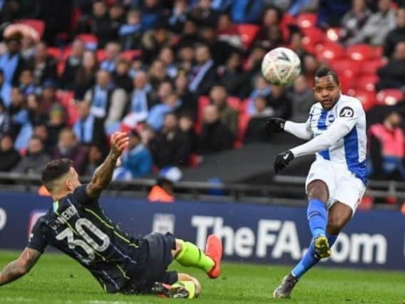 Jose Izquierdo fires in a shot. Picture by PW Sporting Photography