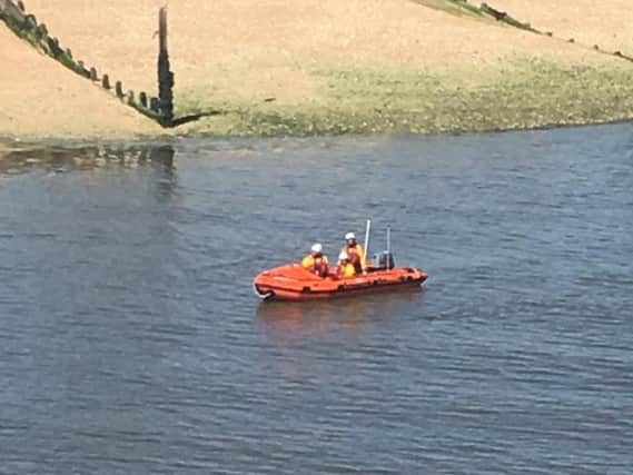 The lifeboat. Photo: Shoreham RNLI/Twitter