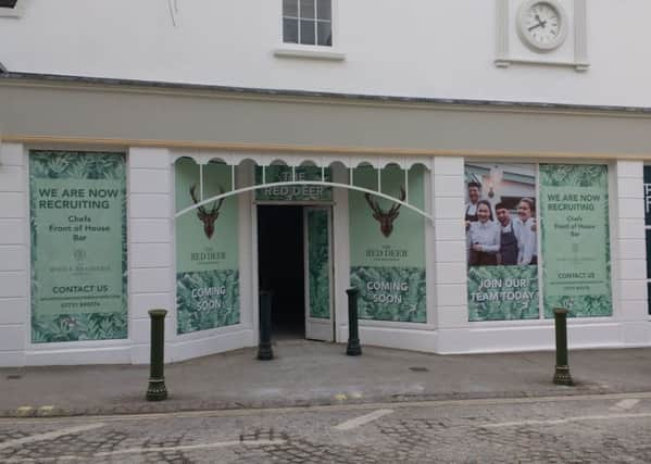 The Red Deer pub in Horsham town centre