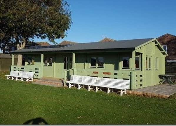 Littlehampton croquet club's new clubhouse