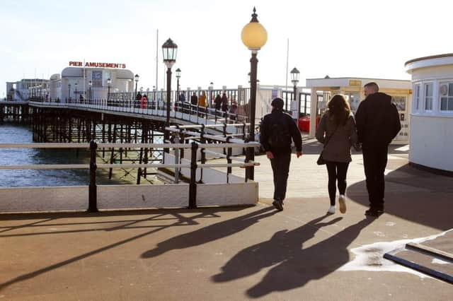 DM1923176a.jpg. Scenic: Worthing pier. Photo by Derek Martin Photography. SUS-190404-161558003