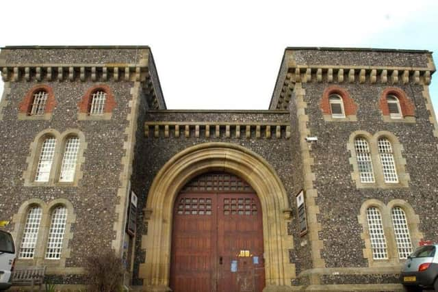 The assault happened inside Lewes Prison