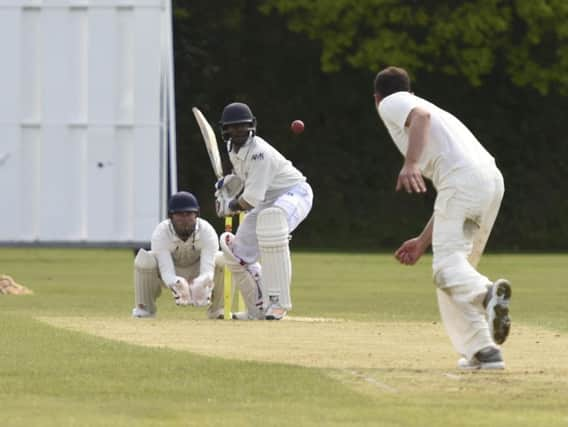 Prasansana Jayamanne batting for Ifield against Goring
Picture by Liz Pearce (LP190063)