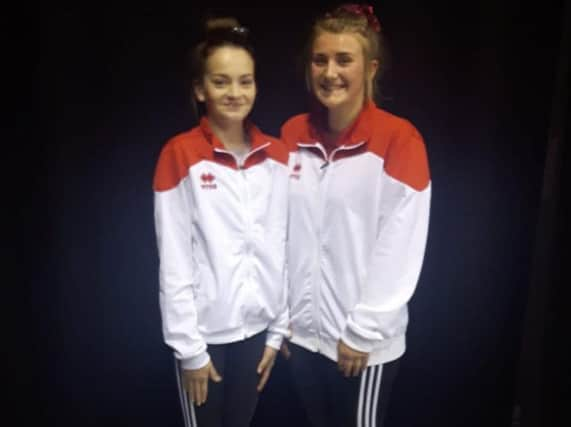 Rosie Budge and Izzy Hauxwell