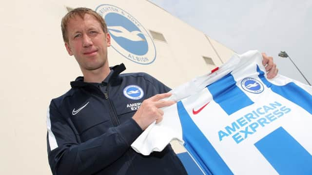 Graham Potter. Picture: Paul Hazlewood/BHAFC