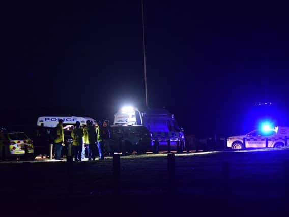 Coastguard rescue teams conducted a large scale search with Sussex Police. Photo: Dan Jessup