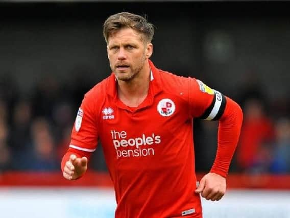 Crawley Town skipper Dannie Bulman
Picture by Steve Robards