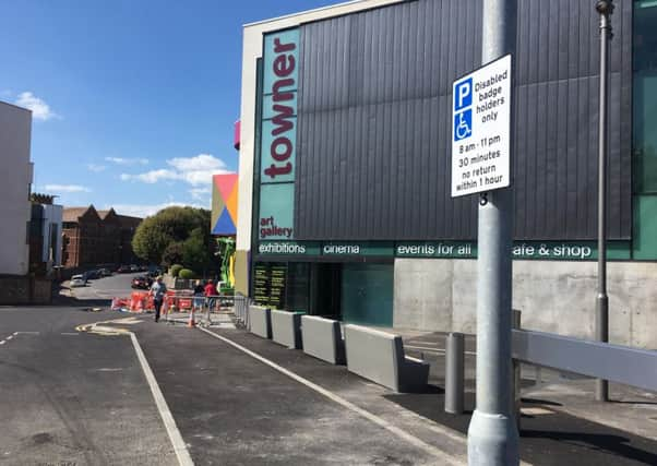 Parking bays at the Congress Theatre SUS-190522-094214001