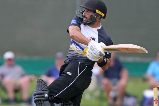 The returning Jibran Khan struck an unbeaten 65 for Roffey