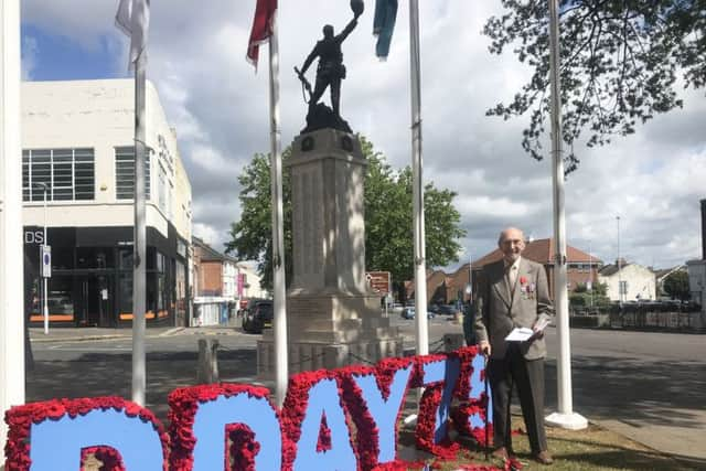 John Sandles, 92, is a D-Day veteran