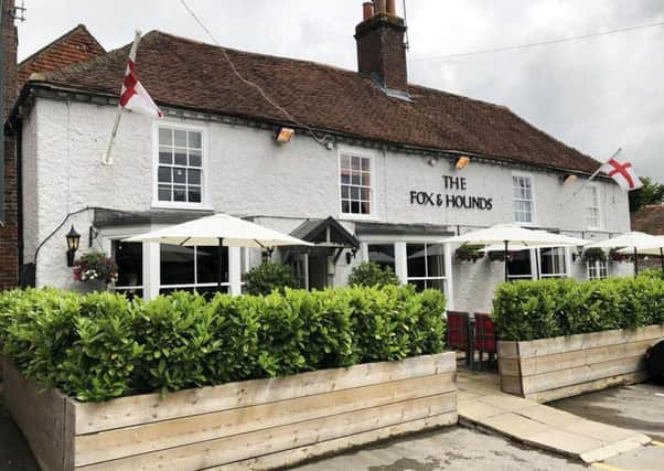 The Fox and Hounds pub in Funtington