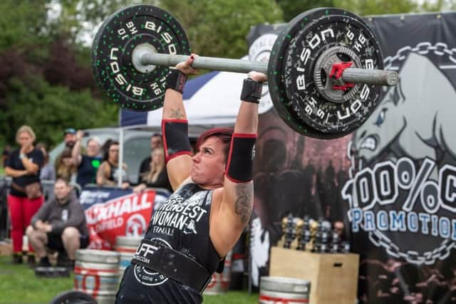 Gemma is now gearing up for Britains Strongest Woman this August