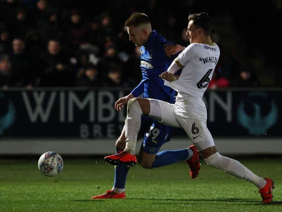 Ben White impressed at Peterborough United.