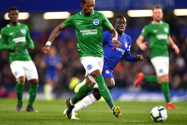 Seagulls Cameroonian left-back Gaetan Bong