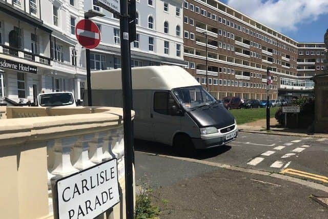 Carlisle Parade in Hastings