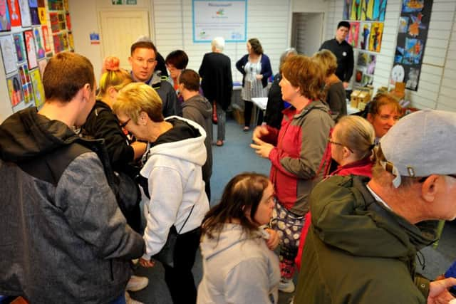 The pop up shop in Burgess Hill offers people the chance to buy exciting produce created by local people. Photo by Steve Robards