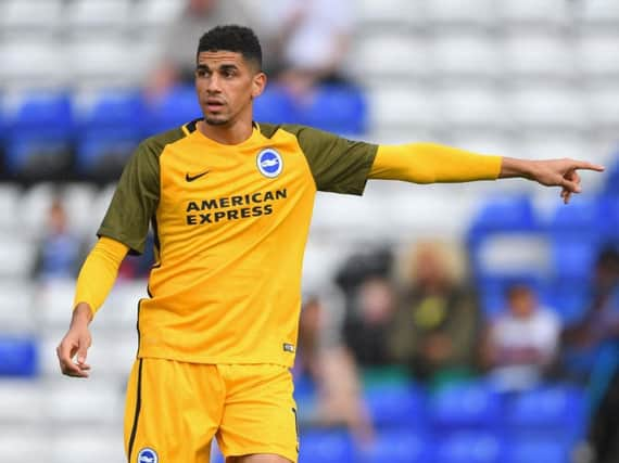 Brighton & Hove Albion defender Leon Balogun. Picture courtesy of Getty Images