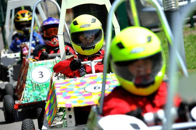 Goblin Race Day at Chesswood Junior School, Worthing. Pic Steve Robards SR1917267 SUS-190627-200628001