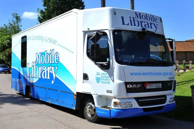 The council's remaining mobile library after the other was taken off the road