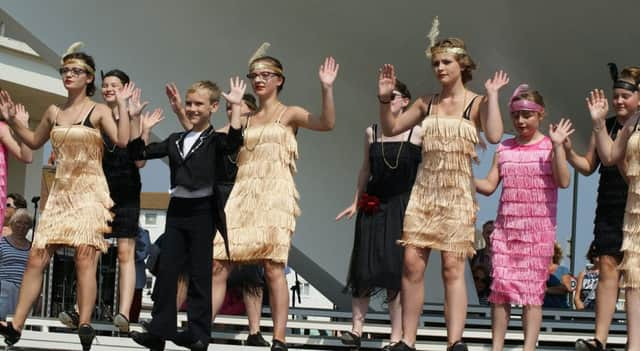 Dancers took to the stage at last year's event. Picture by Derek Canty SUS-180724-123732001