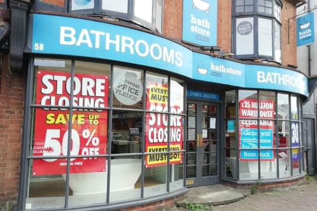 Bathstore is closing