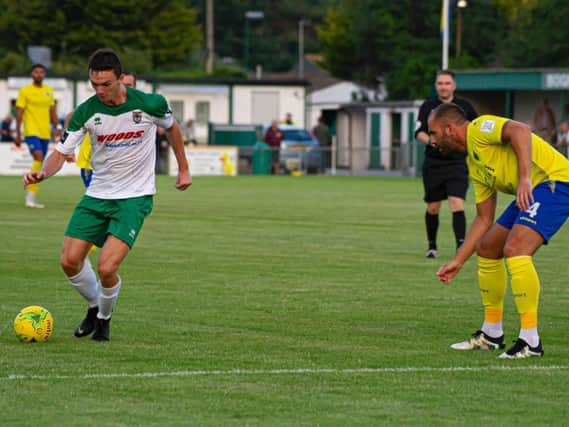 Dan Smith and his team-mates start the Isthmian premier season at Bishop's Stortford / Picture by Tommy McMillan