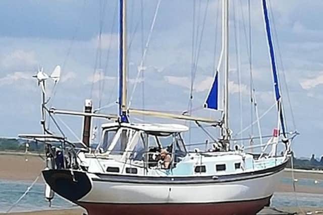 Mr Franklin's Stardog yacht. Picture: Sussex Police