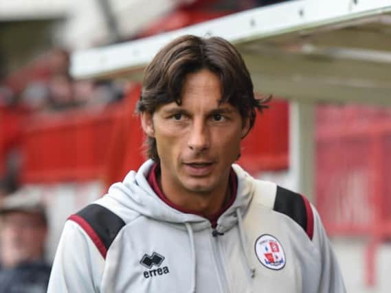 Gaby Cioffi before the Brighton game. Picture by Phil Westlake/PW Sporting Photography