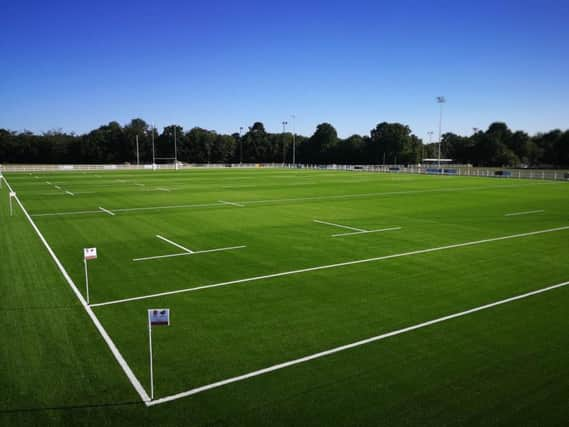 Horsham's ground at Hammerpond Road. Picture courtesy of Richard Ordridge